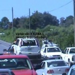 Vehículo utilizado por los secuestradores es trasladado