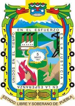 Escudo del estado de Puebla