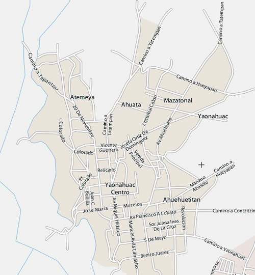 Como llegar a Yaonáhuac Vista de Satelite