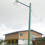 Postes de alumbrado, en pésimas condiciones Postes de alumbrado, en pésimas condiciones