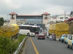 Protesta por la continua alza de combustible